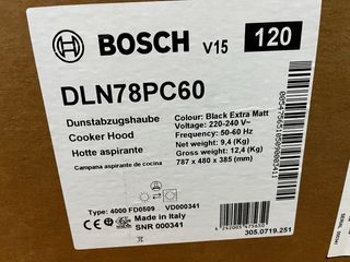 Campana Extractora Bosch DLN78PC60 Negra