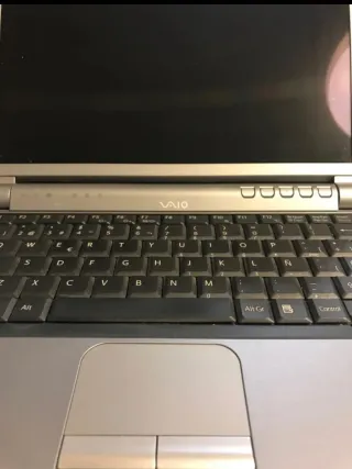 Sony VAIO VGN-T1XP Portátil Negro