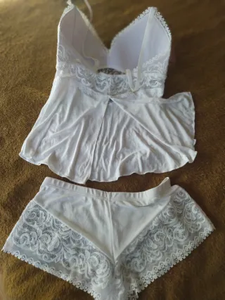 Conjunto Lenceria Dimodas Blanco