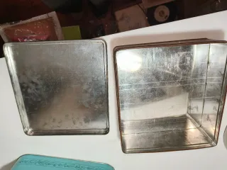 Scatole Latta Vintage Lazzaroni e Perfetti, LEGGI