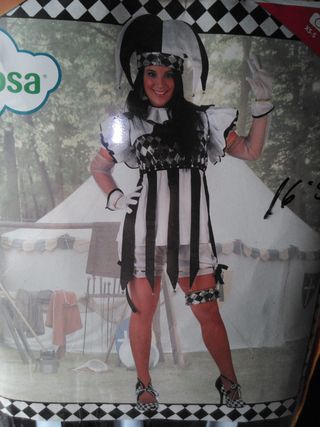 Disfraz Arlequín Talla S