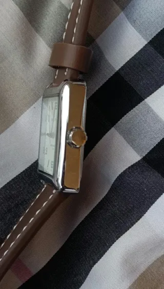 Roberto Torreta Cuarzo Unisex Marrón/Blanco