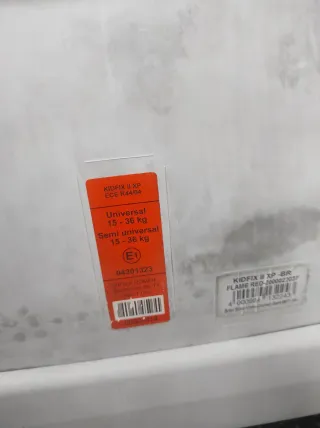 Silla de coche Romer roja