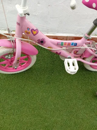 Bicicleta Infantil Minnie Rosa