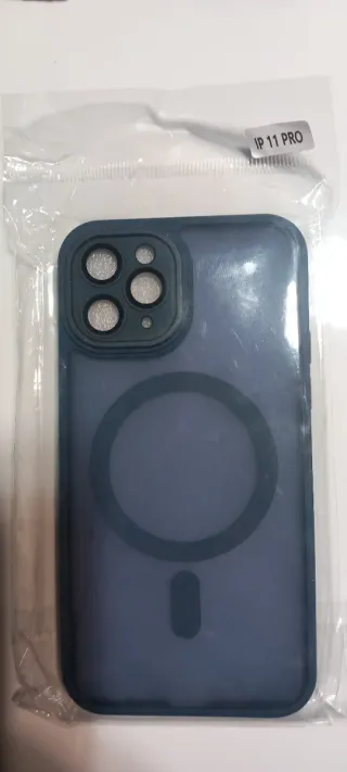 Custodia iPhone 11 Pro, nero o blu. Nuovo