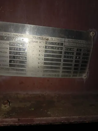 Cuba aluminio 2 compartimentos