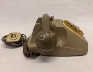 Telefono fisso SIP a disco vintage anni '70