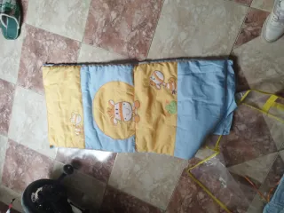 Set di coperte per culla blu