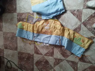 Set di coperte per culla blu