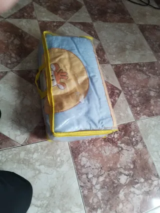 Set di coperte per culla blu