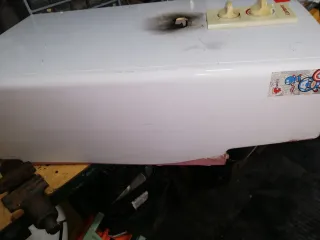 Calentador de agua a gas butano