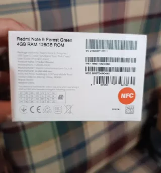 Vendo Xiaomi Redmi Note 9 + Cuffie E6S 70€