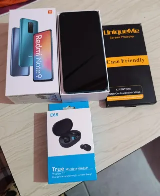 Vendo Xiaomi Redmi Note 9 + Cuffie E6S 70€