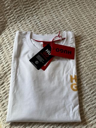 Camiseta Hugo Boss Blanca