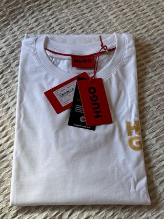 Camiseta Hugo Boss Blanca