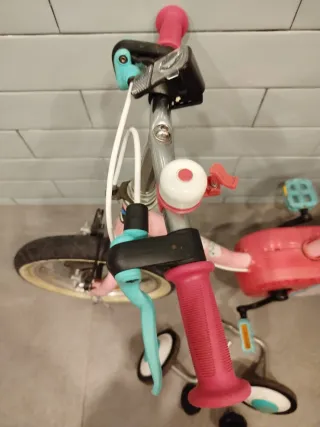 Bici infantil unicornio rosa Decathlon