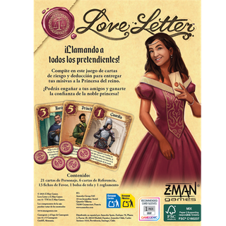 Love Letter - Juego de Mesa