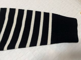 Jersey Rayas Negro y Blanco Talla XS