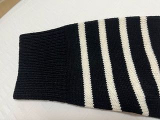 Jersey Rayas Negro y Blanco Talla XS