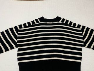 Jersey Rayas Negro y Blanco Talla XS