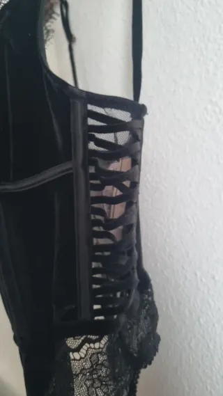 Lencería Victoria's Secret Negra