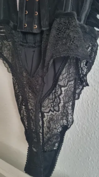 Lencería Victoria's Secret Negra