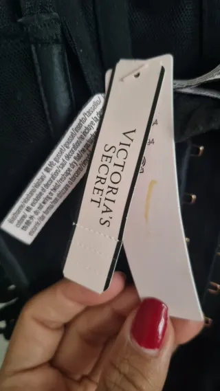 Lencería Victoria's Secret Negra