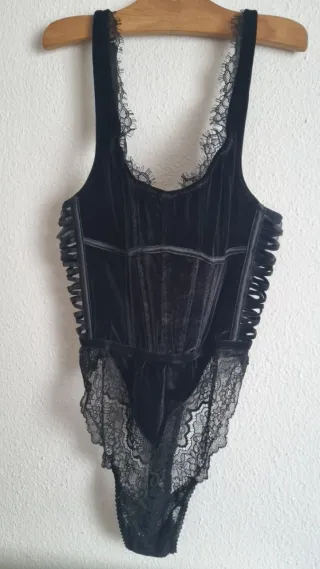 Lencería Victoria's Secret Negra