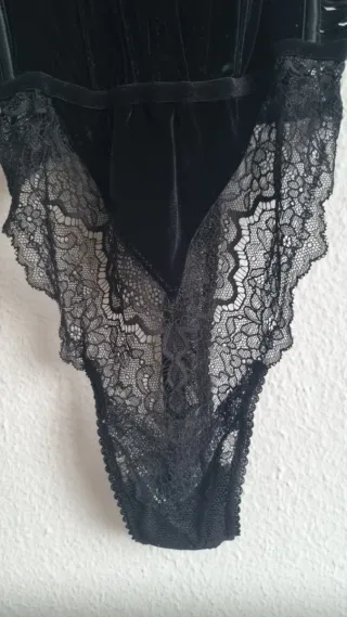 Lencería Victoria's Secret Negra