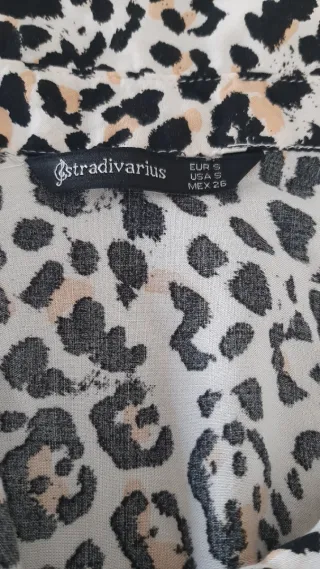 Camisa estampada leopardo