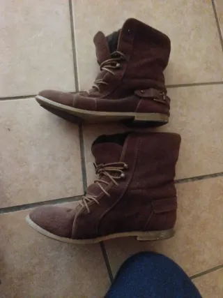 Stivali marroni da donna taglia 36