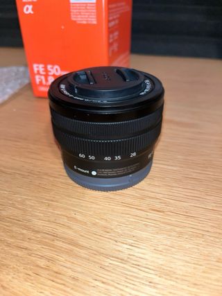 Objetivo Sony FE 50mm F1.8 E-mount
