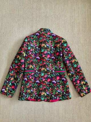 Blazer Camaleonica Estampado Floral