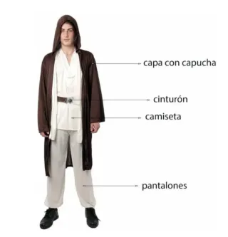 Disfraz Jedi Adulto Talla XL