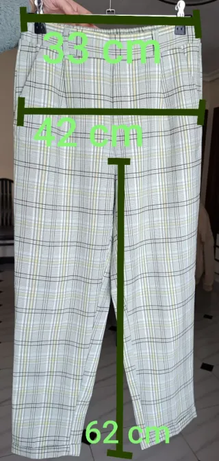 Pantalón pinzas Talla M