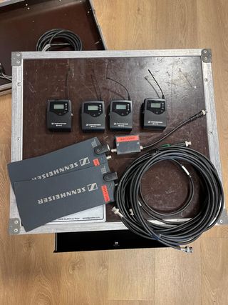 4 Sistemas Inalámbricos Sennheiser EW500