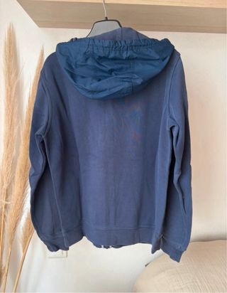 Chaqueta Nike con capucha azul marino