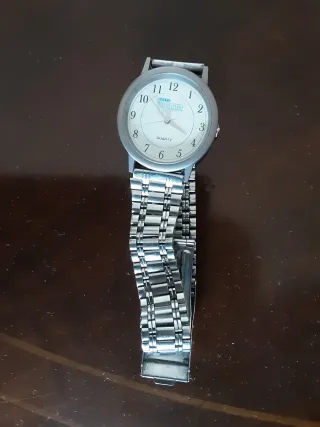 Reloj Mister Plata y Blanco