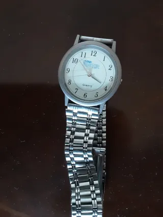 Reloj Mister Plata y Blanco