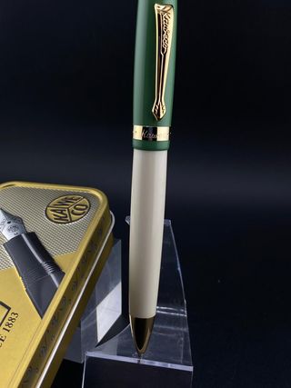 Bolígrafo Kaweco Student Swing Crema Verde
