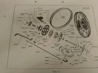 Catálogo Piezas Moto Guzzi Hispania Z