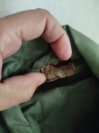 Mono Ejército Tierra Talla 2 Verde