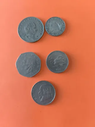 Monedas Mexicanas Varias