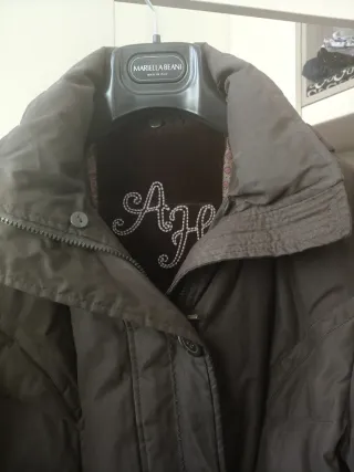 Giacca donna trapuntata marrone