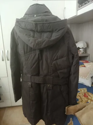 Giacca donna trapuntata marrone