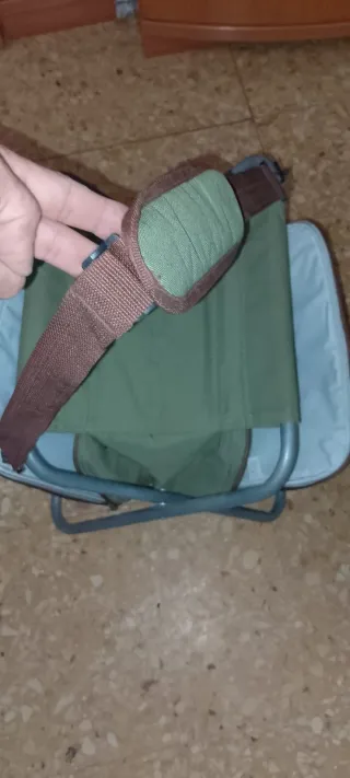 Lote 2 Sillas Plegables Lona con Nevera