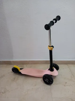 Patinete 3 ruedas Oxelo rosa