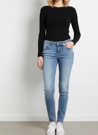 Jeans M.B.J. Light Blue Taglia M Veste S/Aderente