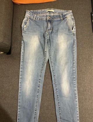 Jeans M.B.J. Light Blue Taglia M Veste S/Aderente