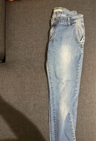 Jeans M.B.J. Light Blue Taglia M Veste S/Aderente